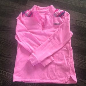 Vineyard Vines Shep 1/4 Zip size Girls L-14
